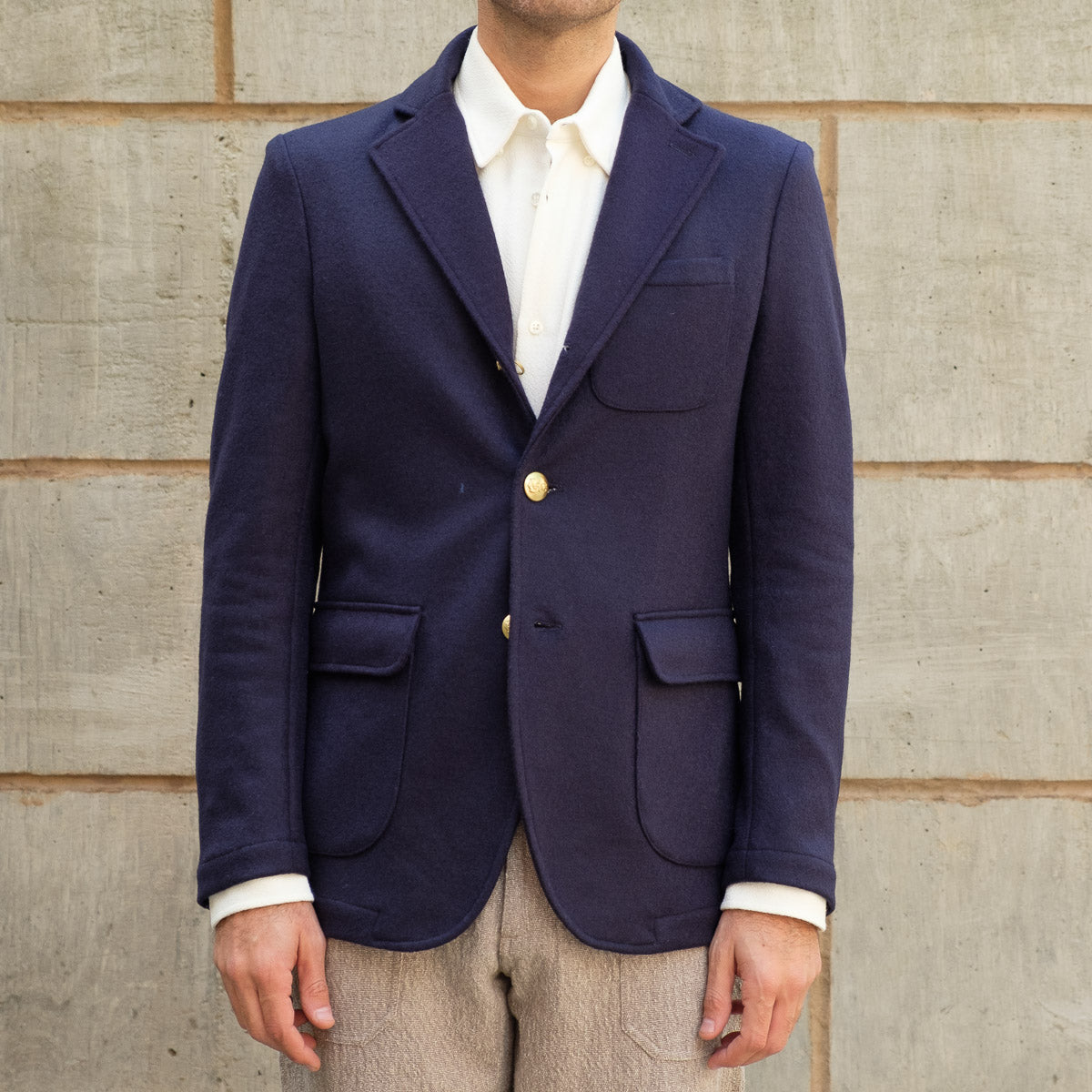 Vittorio Veneto navy blazer