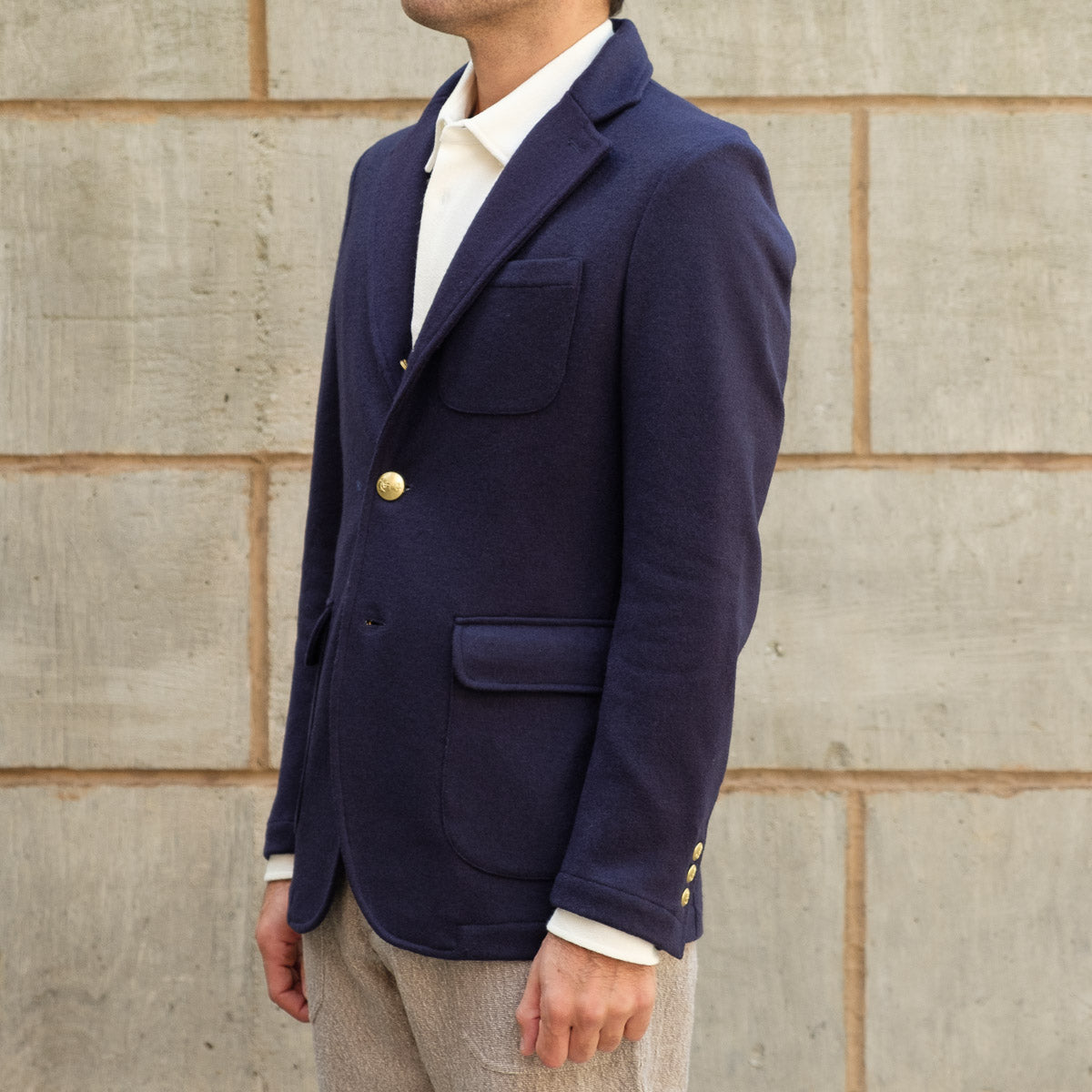 Vittorio Veneto navy blazer